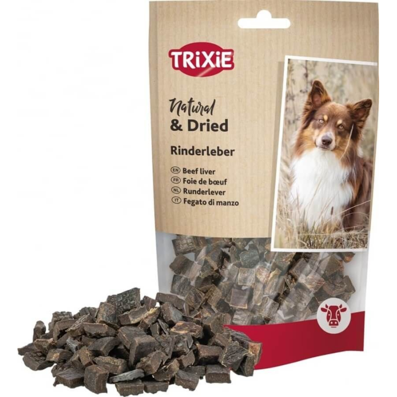Foie de bœuf 80g - Trixie | Friandises naturelles pour chiens