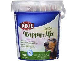 Snack Happy Mix 500g - Friandises pour chiens | Trixie
