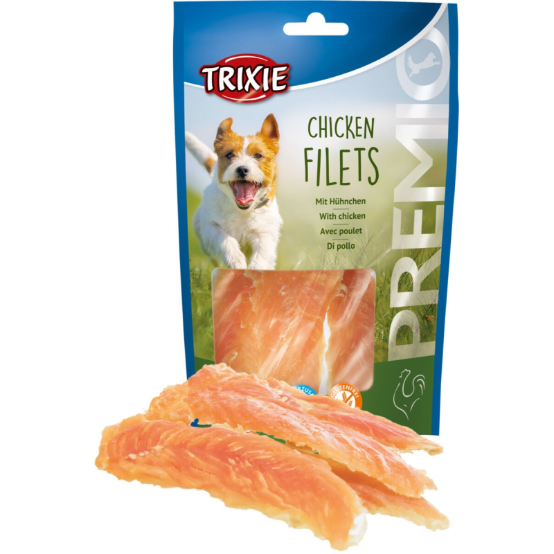 Filets au poulet pour chiens - Snack savoureux et nutritif