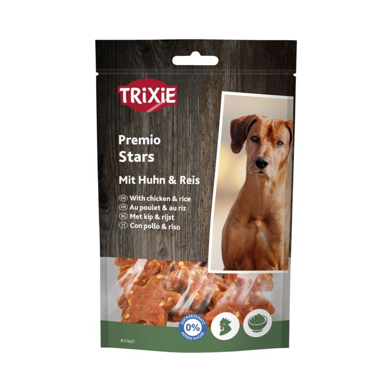 Friandises pour chiens Trixie - Stars au poulet & au riz
