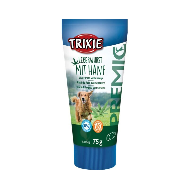 Pâté de foie avec chanvre PREMIO 75g pour chiens