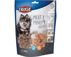 Trixie Premio 4 Meat Minis - Friandises naturelles pour chiens