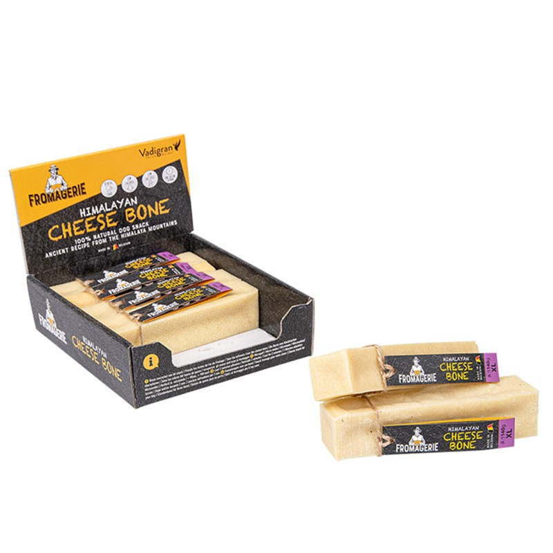 Snack fromage CHEESE BONE pour chien - Aliment haut de gamme