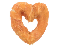 Denta fun en forme de coeur au poulet pour chiens | Friandise Savoureuse