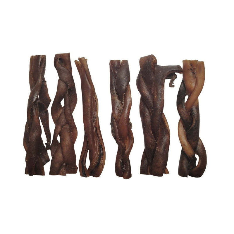 Peau de chameau tressée pour chien - Friandise naturelle et nutritive