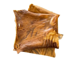 Plaque de peau de tête de bœuf - Friandise naturelle pour chien
