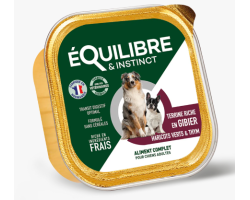 Pâtées riches en gibier et aux haricots pour chiens adultes - Aliment complet