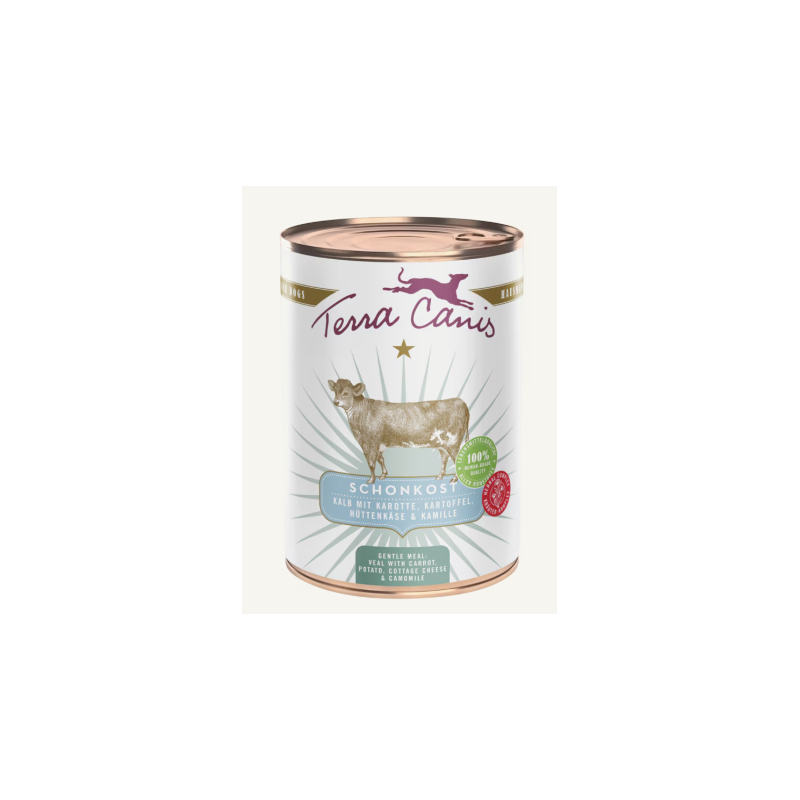 Terra Canis Gentle Meal – Régime Gastro-Intestinal au Veau pour chiens