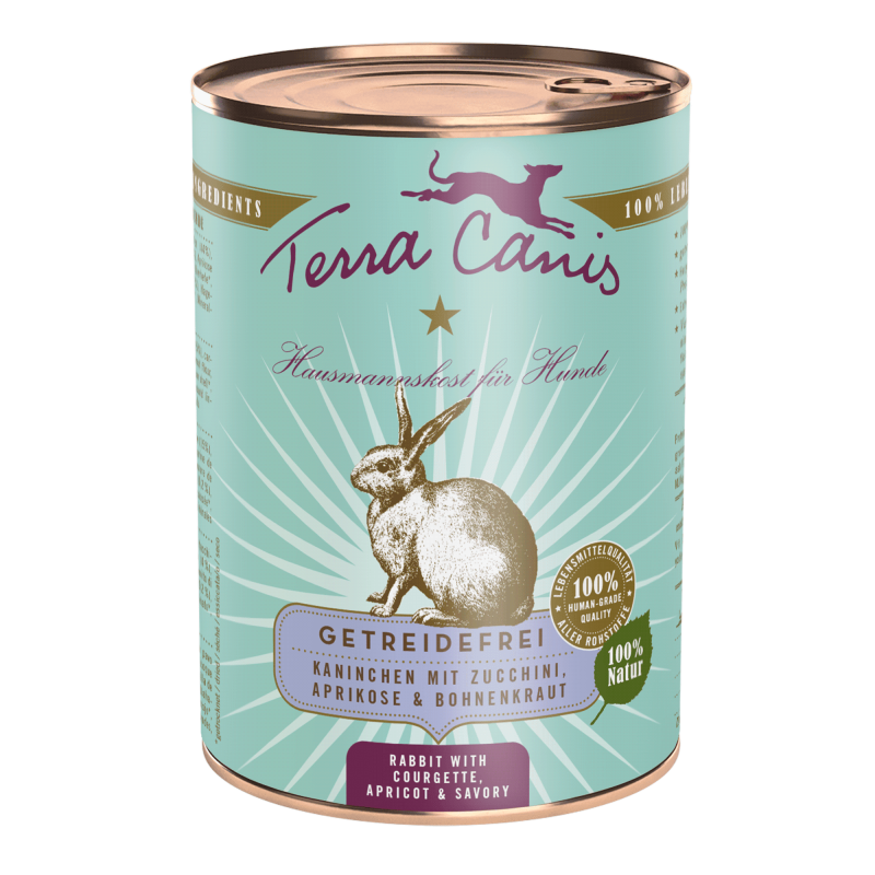 Terra Canis sans céréales lapin - Nourriture humide pour chien