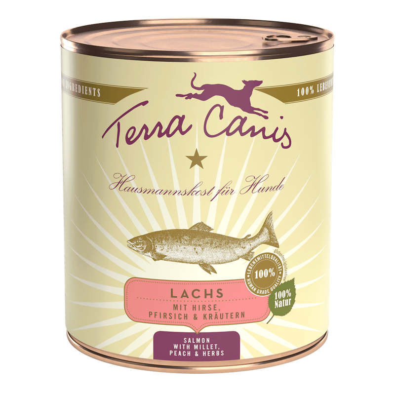 Terra Canis classic saumon - Nourriture humide premium pour chien