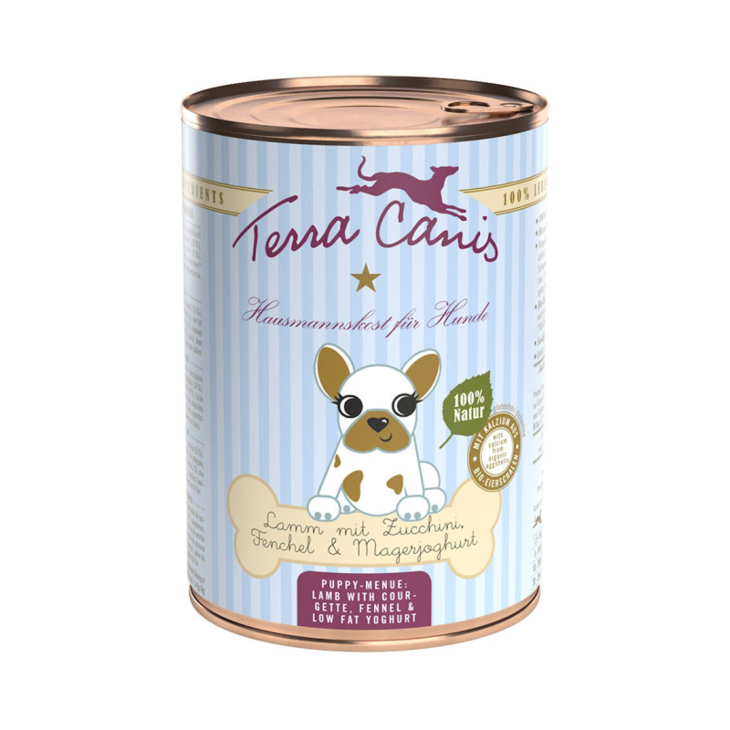 Terra canis chiot agneau - Nourriture humide pour chiots