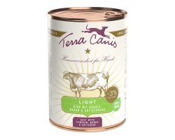 Terra Canis Light Bœuf - Nourriture humide haut de gamme pour chiens