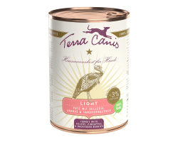 Terra Canis Light Dinde - Nourriture humide pour chien