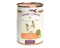 Terra Canis Light Poulet - Nourriture humide premium pour chiens