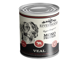 Pâtée Mono-Protéique Veau RIVERWOOD - Aliment humide premium pour chien