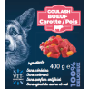Pâtée style goulash boeuf et carottes pour chiens | Nutrition haut de gamme