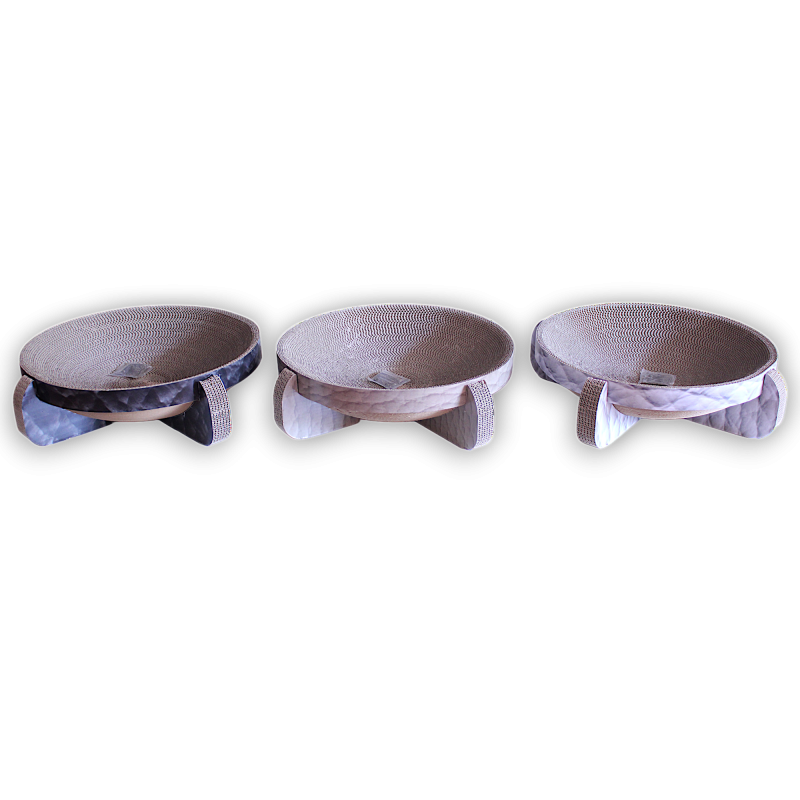 Griffoir incurvé pour chat en carton | Mon Ami Luki