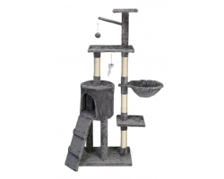 Arbre à chat grande taille - 49x35x138 cm - Confort et style pour votre félin