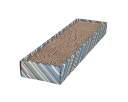 Plaque griffoir Scratchy pour chats - Accessoire en carton