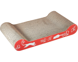 Griffoir carton Wild Cat pour chats | Confort & Pratique