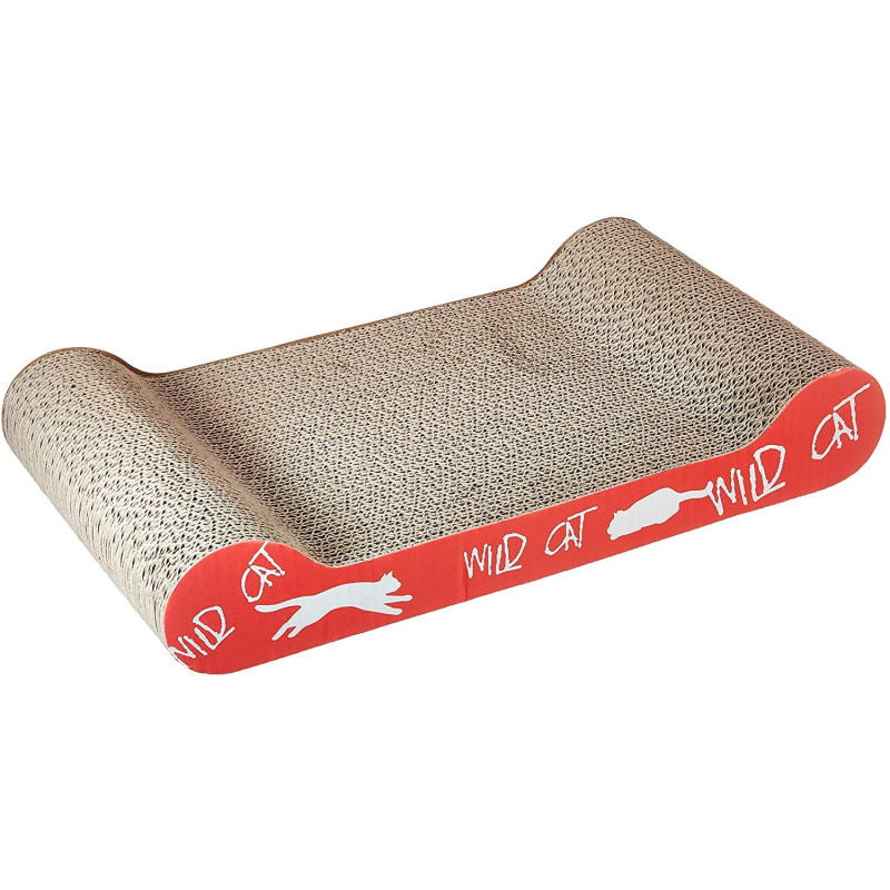 Griffoir carton Wild Cat pour chats | Confort & Pratique