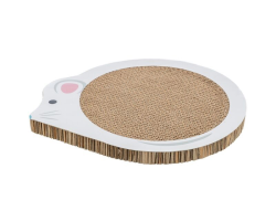 Plateau griffoir junior en forme de souris pour chaton