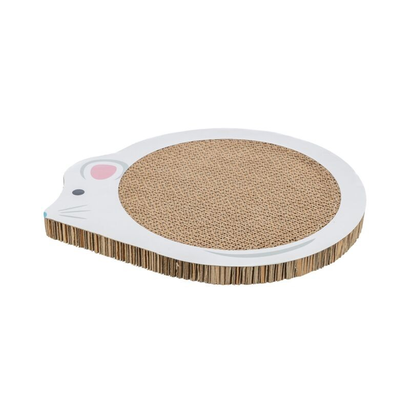 Plateau griffoir junior en forme de souris pour chaton