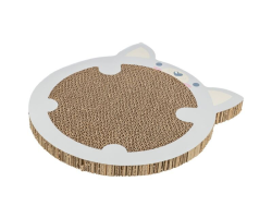 Plateau griffoir junior en forme de hamster - Idéal pour chatons