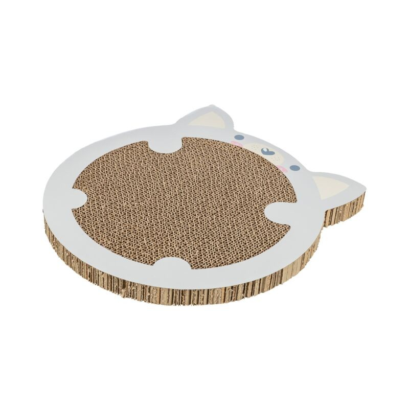 Plateau griffoir junior en forme de hamster - Idéal pour chatons