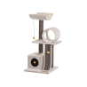 Arbre à chat Cano gris beige - Espace de détente pour chat