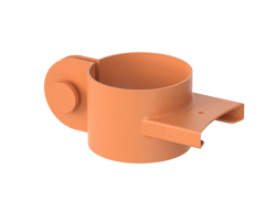 Connecteur orange poteaux Fantail pour arbre à chat