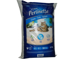 Perlinette irrégulière 15kg - Litière pour Chats de Haute Qualité