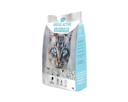 Litière Minérale Argile Active Perlinette - Sac de 10L pour Chats