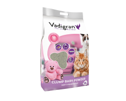 Litière Cat Litter Bentonite Baby Powder 12 litres - Hygiène optimale pour chats