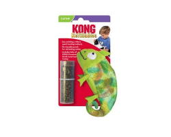 KONG Refillables caméléon - Jouet en peluche pour chats