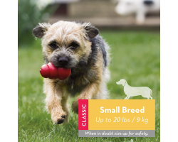 KONG® Classic Rouge - Jouet résistant pour chiens