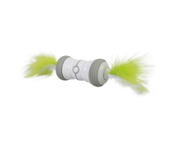 Jouet électronique pour chats - Double spinner blanc/vert | EBI