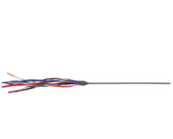 Canne à pêche à bandes de cuir Trixie pour chat - Jeu stimulant