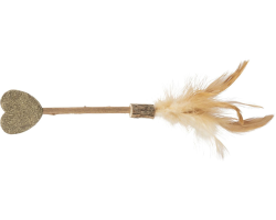 Sucette au matatabi en forme de cœur pour chats - Jouet et Hygiène dentaire