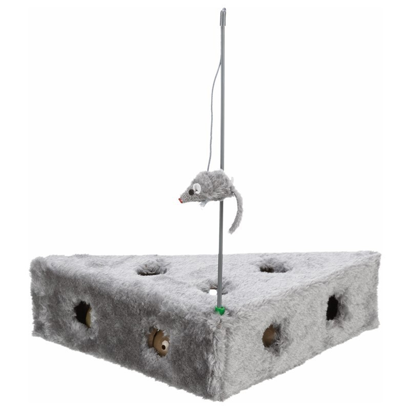 Jeux fromage chat avec cannes et 3 balles | Jouet stimulant pour chats