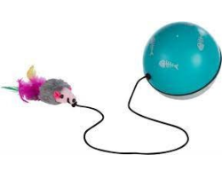 Balle Turbinio pour chat - Jouet interactif stimulant