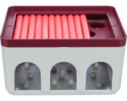 Jeu de réflexion plateau anti-glouton Rod Box Trixie pour chat