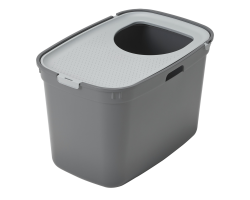 Bac à chat Princes Top Entry gris - Vadigran