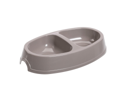 Gamelle double Mon ami Luki pour chiens - Design élégant