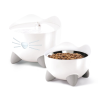 Coffret PIXI combo pour chat: fontaine et gamelle en inox - Blanc