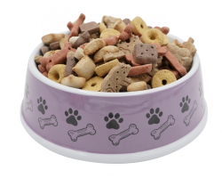 AIME Gamelle en mélamine antidérapante pour chien - 1200ml