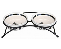 Set de gamelles céramique pour chien et chat | Trixie