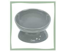 Gamelle XXL en céramique surélevée pour chats - Confort et Design