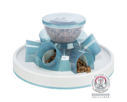 Jeu de stratégie Tunnel Feeder pour chats - Stimulation et divertissement