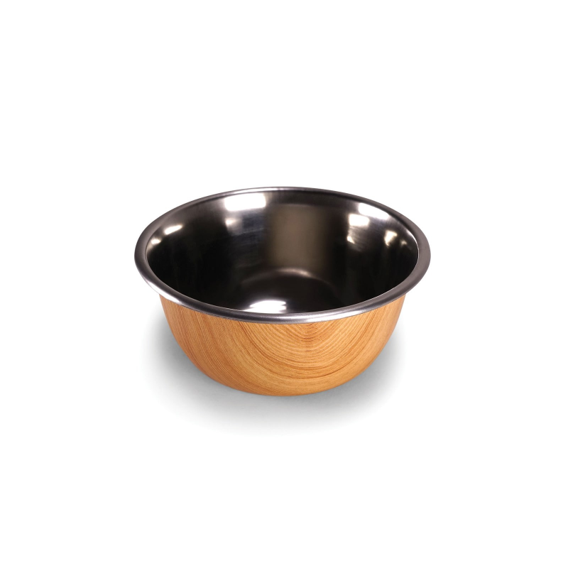 Mangeoire SELECTA design bois et inox pour chiens